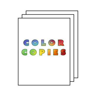 Color Copies (Multiple Sizes)